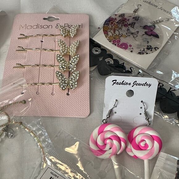 NWT GIRLS Jewelry and accessories lot bundle NEW - Picture 2 of 4